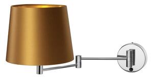 Nowoczesny kinkiet pokojowy MOVE 21063105 regulowana lampa złota - złoty