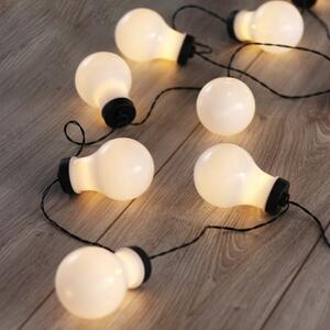 DecoKing Lampki Żarówki ciepła biała, 10 LED