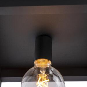 Przemysłowy Plafon / Lampy sufitowe czarny - Big Cage Oswietlenie wewnetrzne