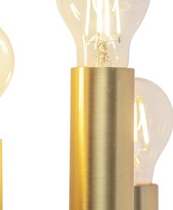 Kinkiet / Lampa scienna vintage złoty 6-punktowy -Tubi Oswietlenie wewnetrzne