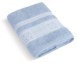 Ręcznik kąpielowy Grecka kolekcja jasnoniebieski, 70 x 140 cm, 70 x 140 cm