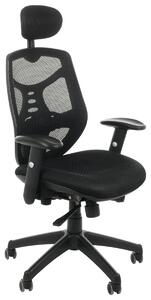 Fotel biurowy KB-8905 czarny STEMA