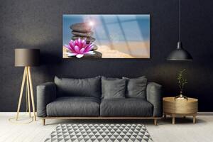 Obraz Szklany Kwiat Lotosu Grzybień