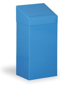 Kovona Kosz metalowy na śmieci segregowane, 45 l, niebieski