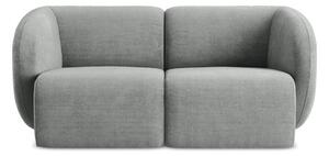 Szara sofa z tkaniny szenilowej 174 cm Lani – Makamii
