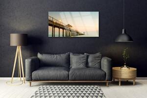 Obraz Szklany Most Morze Architektura
