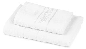 Zestaw Bamboo Premium Ręczników biały, 70 x 140 cm, 50 x 100 cm