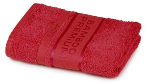 Ręcznik Bamboo Premium czerwony, 50 x 100 cm, 50 x 100 cm