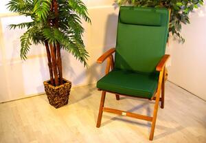 Poduszka Garth na krzesło zielona