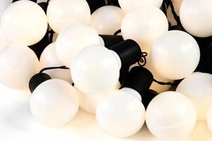 Oświetlenie ogrodowe 50 LED ciepłe białe