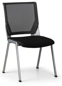Krzesło konferencyjne SPARE, czarne