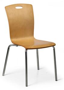 Krzesło do jadalni drewniane RITA 3+1 GRATIS, orzech