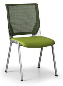 Krzesło konferencyjne SPARE, zielone