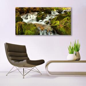 Obraz Canvas Wodospad Skały Nature