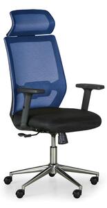 Krzesło biurowe EPIC, niebieskie