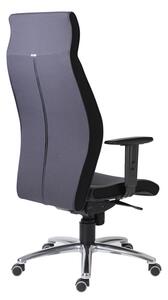 Krzesło dyspozytorskie MEGA PLUS, czarny
