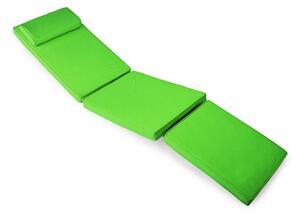 Poduszka na leżak 188 cm - jasnozielona