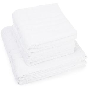 Zestaw ręczników „Classic” biały, 4 szt. 50 x 100 cm, 2 szt. 70 x 140 cm