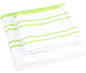 Zestaw ręczników „Snow” zielony, 50 x 100 cm, 70 x 140 cm