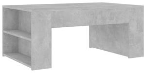 Stolik kawowy, betonowy szary, 100x60x42 cm, płyta wiórowa