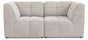 Beżowa aksamitna sofa 180 cm Aloha – Makamii