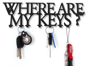 Wieszak na klucze Where are my Keys