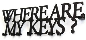 Wieszak na klucze Where are my Keys
