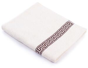Ręcznik „Greek” kremowy, 50 x 90 cm