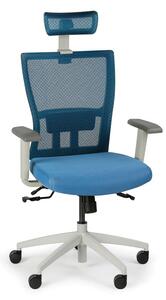 Krzesło biurowe GAS, niebieskie
