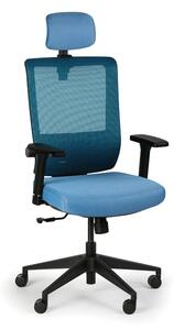 Krzesło biurowe AE, niebieskie