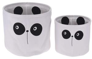 Zestaw dekoracyjnych koszyków Hatu Panda, 2 szt
