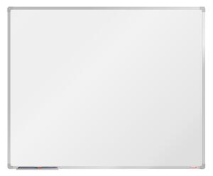 Biała magnetyczna tablica do pisania boardOK 1500 x 1200 mm, anodowana rama