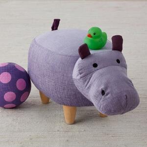 Pufa zwierzak Hipopotam taboret stołek dla dziecka