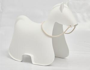 Siedzisko dla dziecka kucyk konik Pony białe taboret pufa