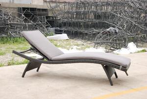 Poliranowe krzesło ogrodowe CHARLOTTE