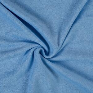 ASTOREO Prześcieradło frotte - jasnoniebieski - Rozmiar 180x200cm