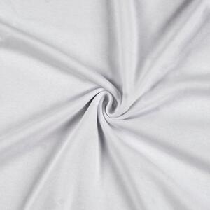 ASTOREO Prześcieradło jersey - białe - Rozmiar 180x200cm