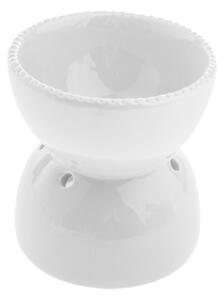 Ceramiczna lampa aromatyczna Formia szary, 10,8 x 11,5 x 10,8 cm