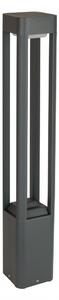 Lampa ogrodowa stojąca 80cm Fan kwadrat antracyt IP54 FKW-800 - Su-ma