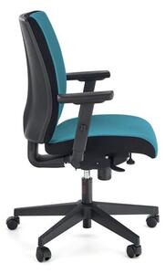 Fotel biurowy POP niebieski/czarny HALMAR