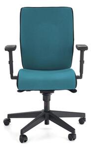 Fotel biurowy POP niebieski/czarny HALMAR