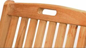Krzesło składane z drewna tekowego Garth