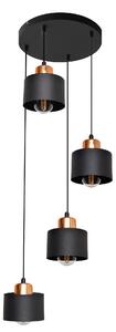 Lampa wisząca na kole EDISON II