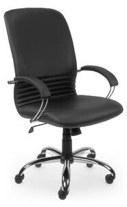 Fotel biurowy MIRAGE ST02-CR czarny NOWY STYL