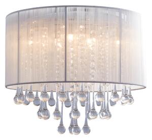 Verona lampa sufitowa z kryształkami biała RLX92174-8A - Zuma Line