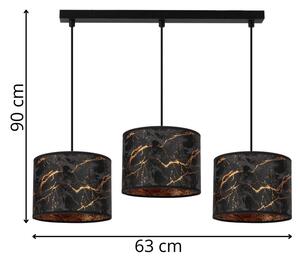 Nowoczesna lampa nad stół z 3 abażurami - S711-Torsa
