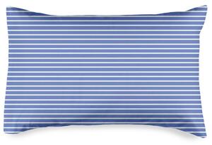 Poszewka na poduszkę Paski niebieski, 50 x 70 cm