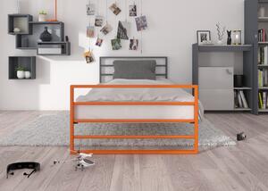 Łóżko młodzieżowe 100x200 wzór 7, polskie łóżka metalowe Lak System