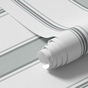 Tapety Szerokie paski w szaro-niebieskiej palecie kolorów, Tapety Geometryczne, Tapety w paski, a00516 : Uwalls.pl
