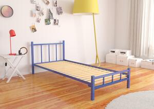 Łóżko młodzieżowe 120x200 wzór 17, polskie łóżko metalowe Lak System
